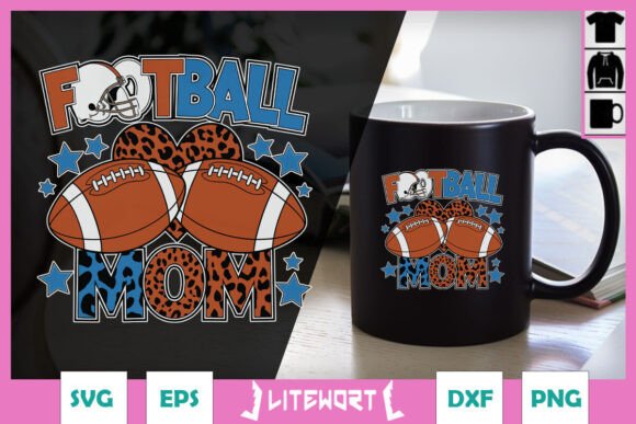 American Football Mom Game Day SVG: A Designer Take