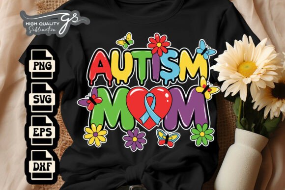 Autism Mom Awareness Rainbow SVG: Designer Review