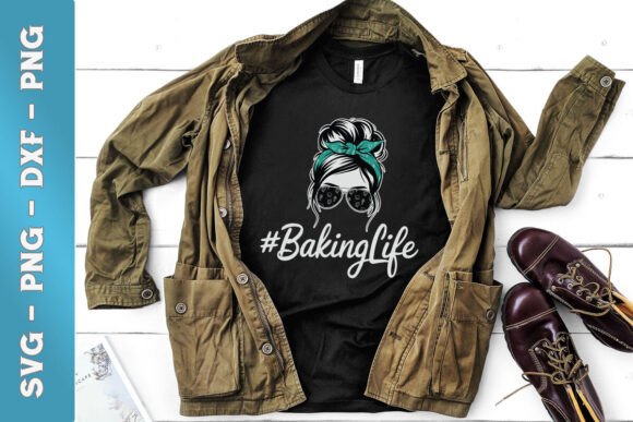 Baking Life Mom Messy Bun SVG: Embroidery Design Review