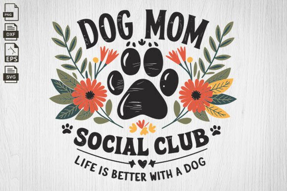 Dog Mom Social Club SVG, Trendy PNG: A Designer Review