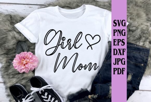 Girl Mom in Script with Heart Emblem: A Designer's Honest Review