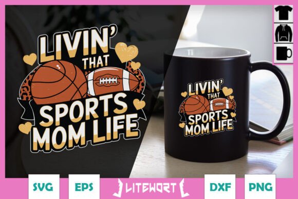 Livin Sports Mom Life Basketball SVG: A Designer Review