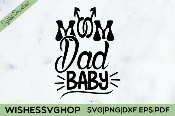 Mom Dad Baby SVG PNG: A Designer’s Embroidery Review