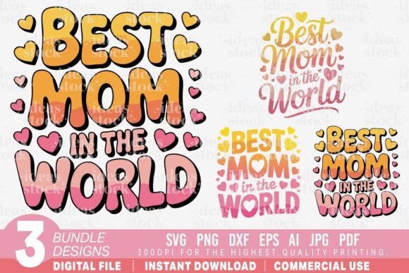 Mother's Day Svg Best Mom Bundle Set Review
