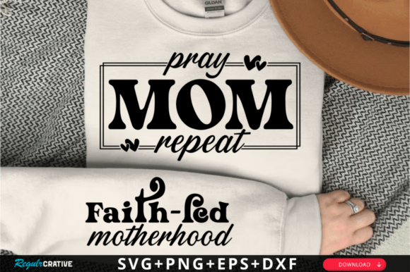 Pray Mom Repeat Sleeve Design: A Stitcher's Real Review