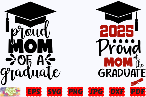 Proud Mom of a Graduate SVG Design Review