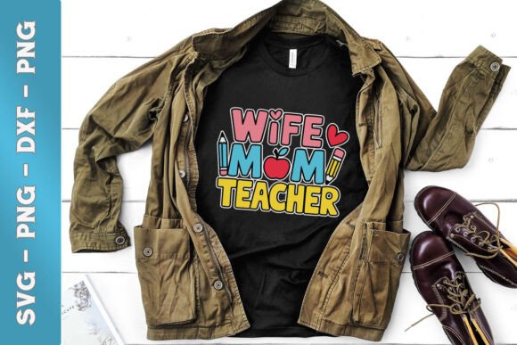 Wife Mom Teacher Sublimation SVG: Embroidery Designer’s Review